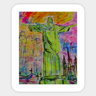 Christ the Redeemer Sticker